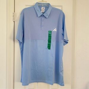 Adidas Men's Light Blue Polo Golf Shirt - NWT